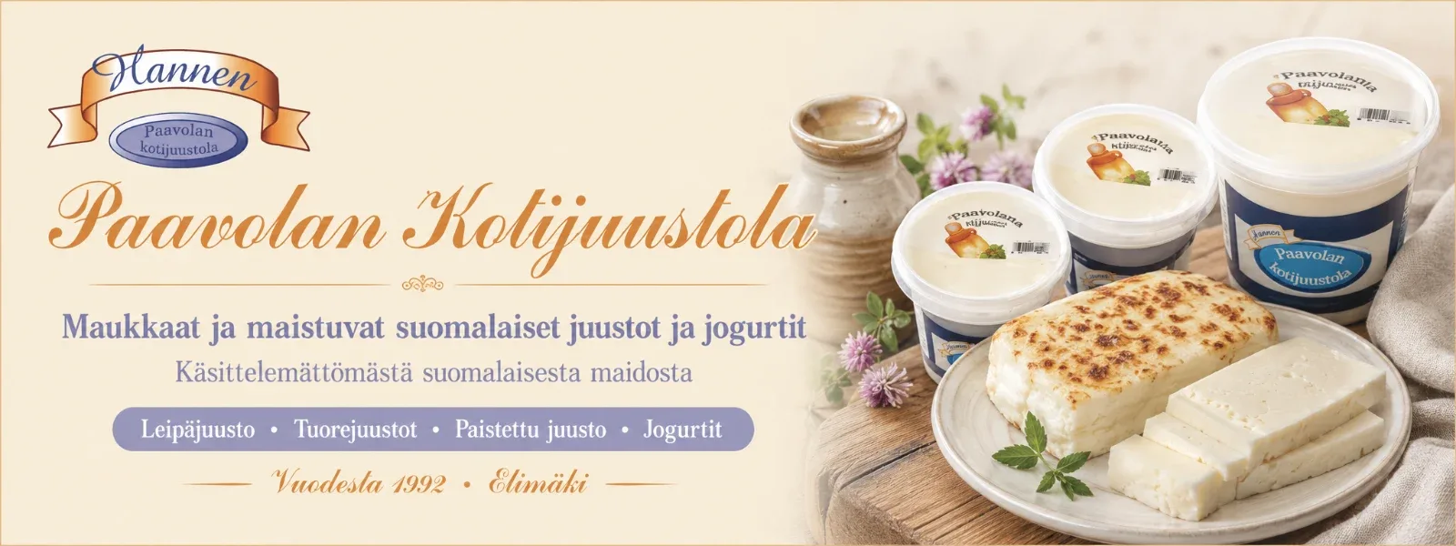 Paavolan kotijuustola esittelykuva
