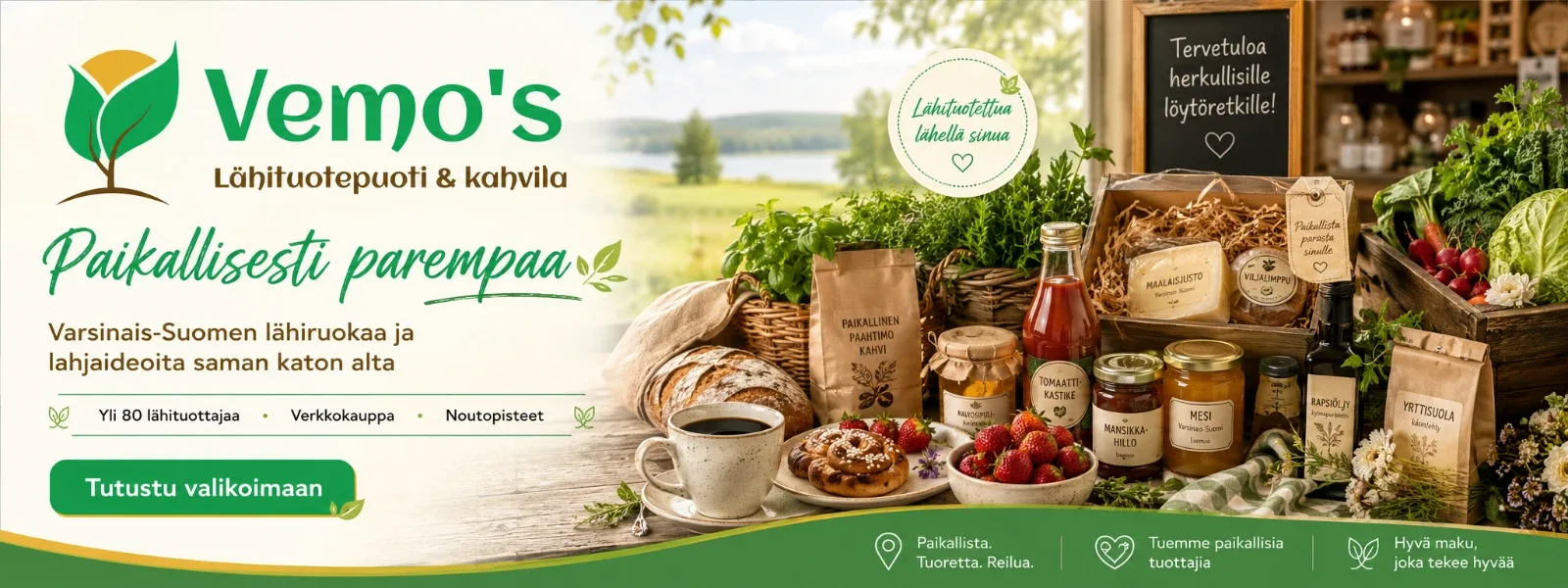 Vemo's Lähituotepuoti esittelykuva