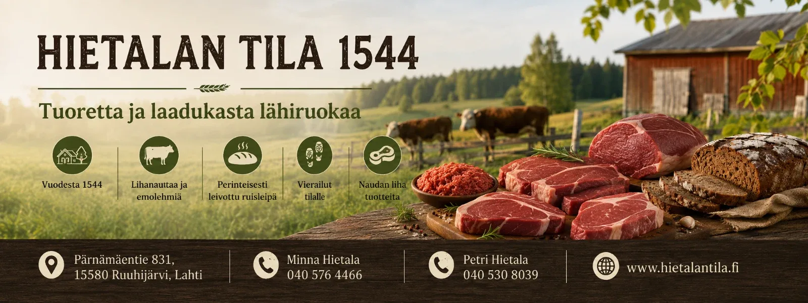 Hietalan tila 1544 esittelykuva