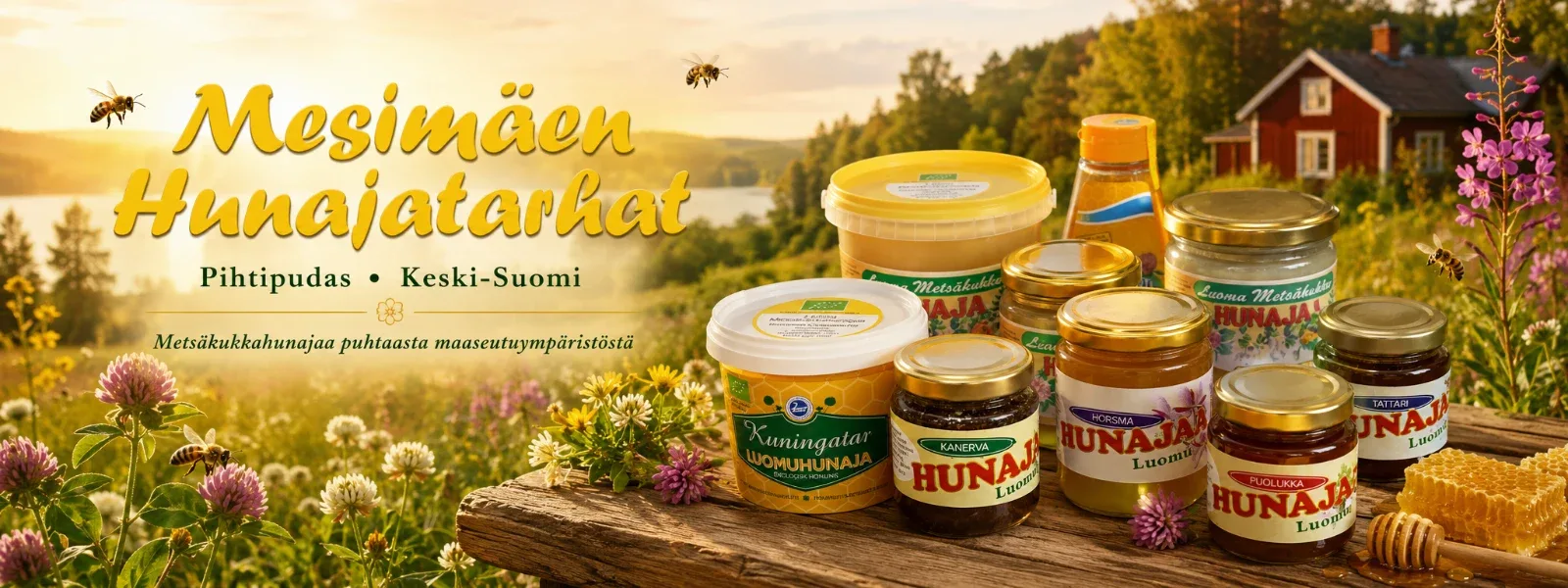 Mesimäen Hunajatarhat esittelykuva