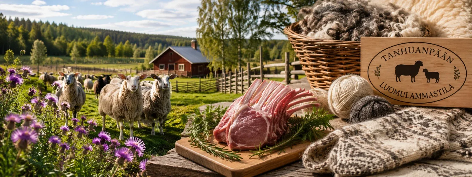 Tanhuanpään Luomulammastila esittelykuva