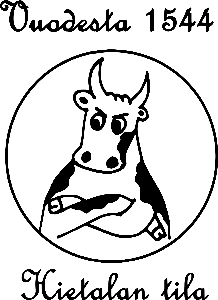 Hietalan tila 1544 logo